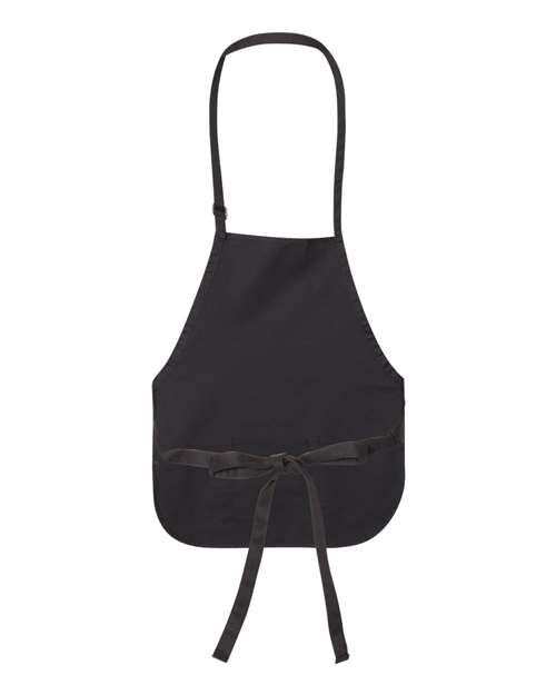 Adjustable Neck Strap Apron - Black