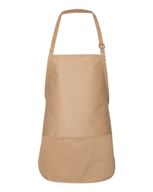 Adjustable Neck Strap Apron - Tan