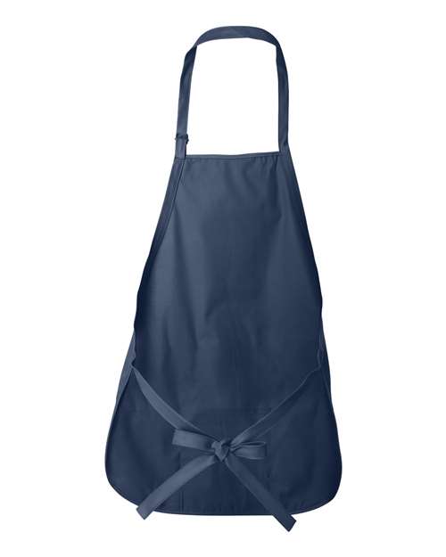 Adjustable Neck Strap Apron - Navy