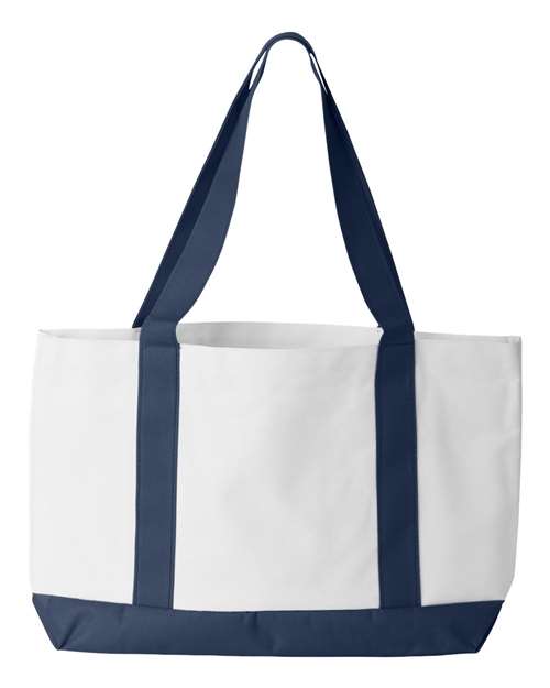 P&O Cruiser Tote - White/ Navy