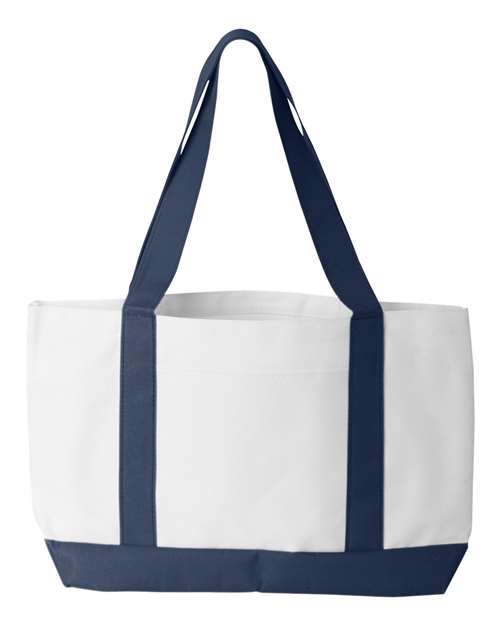 P&O Cruiser Tote - White/ Navy