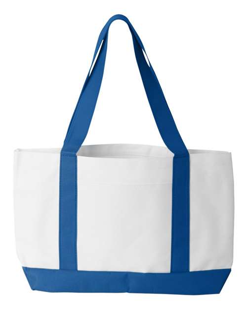P&O Cruiser Tote - White/ Royal