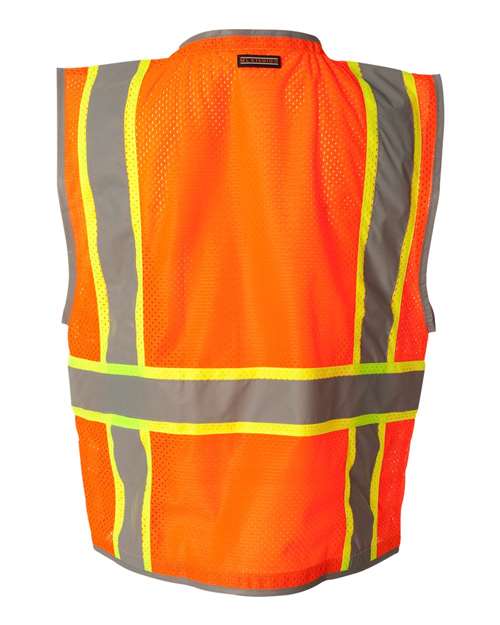 Unisex Premium Brilliant Series® Heavy-Duty Class 2 Vest - Orange