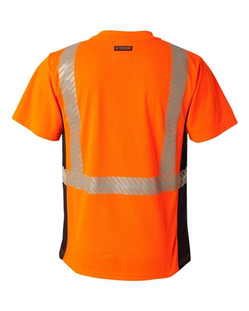 Unisex Premium Black Series® Breathable Tape Class 2 T-Shirt - Orange