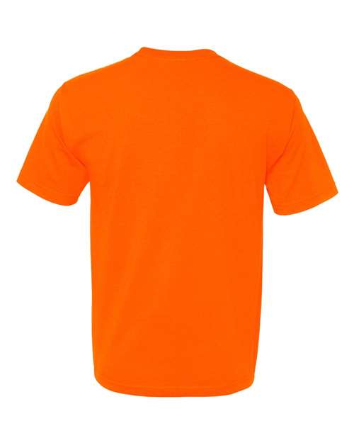 Unisex USA-Made Midweight T-Shirt - Bright Orange