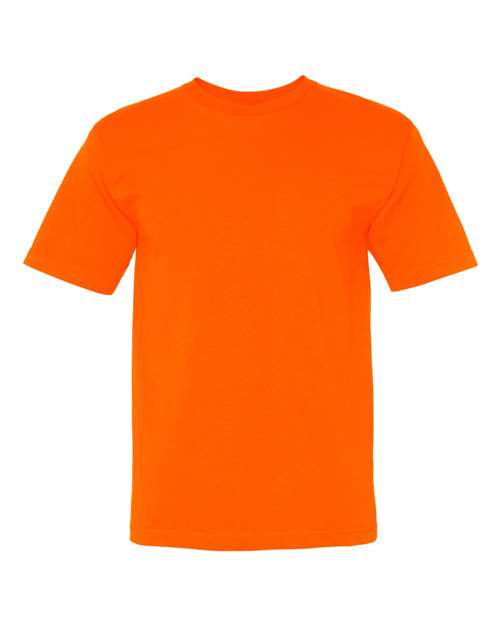 Unisex USA-Made Midweight T-Shirt - Bright Orange