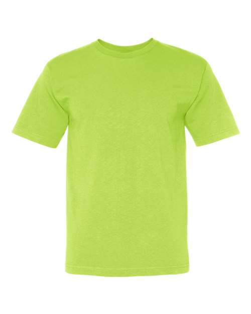 Unisex USA-Made Midweight T-Shirt - Lime Green