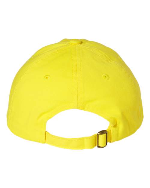 Bio-Washed Classic Dad Hat - Neon Yellow