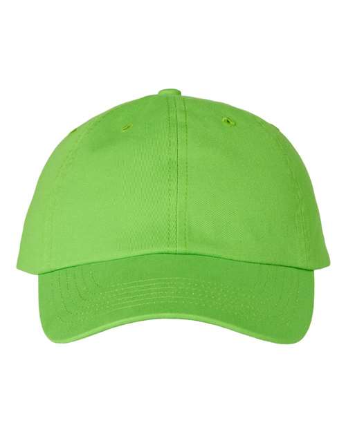 Bio-Washed Classic Dad Hat - Neon Green