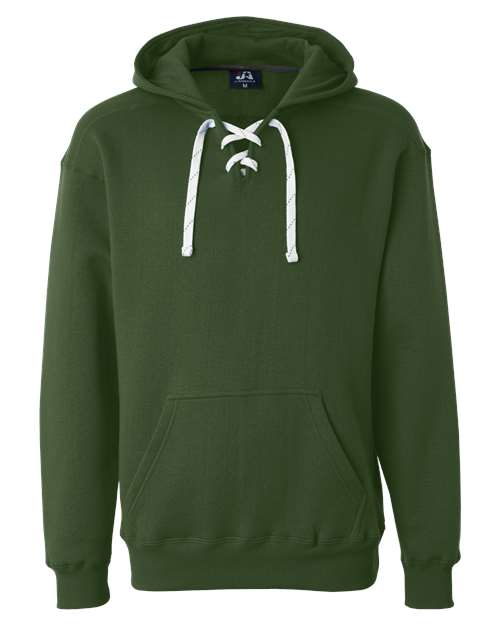 Men's Sport Lace Hooded Sweatshirt - Forest