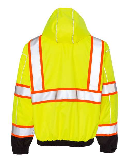 Unisex Premium Brilliant Series® Bomber Jacket - Lime