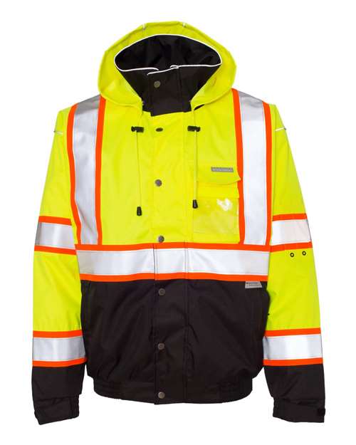 Unisex Premium Brilliant Series® Bomber Jacket - Lime