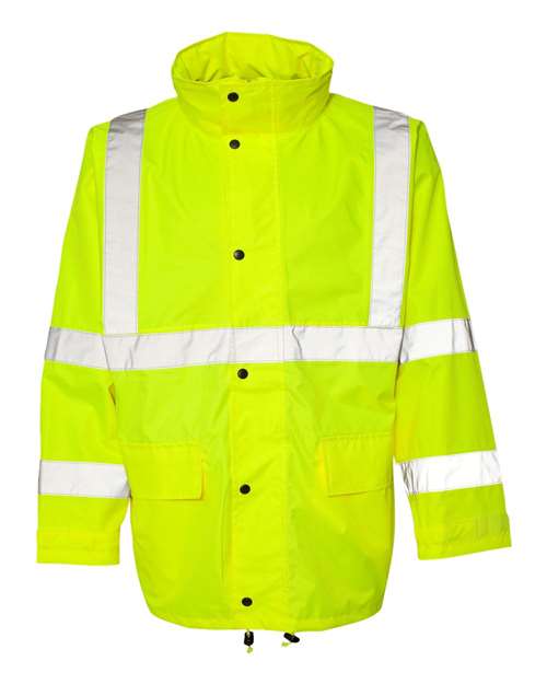Unisex Economy Full Rainsuit - Lime