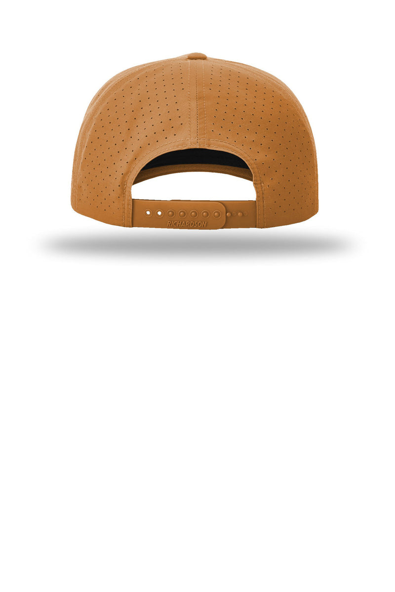 Richardson Laser Perf Performance Rope Cap - Clay/ White Black