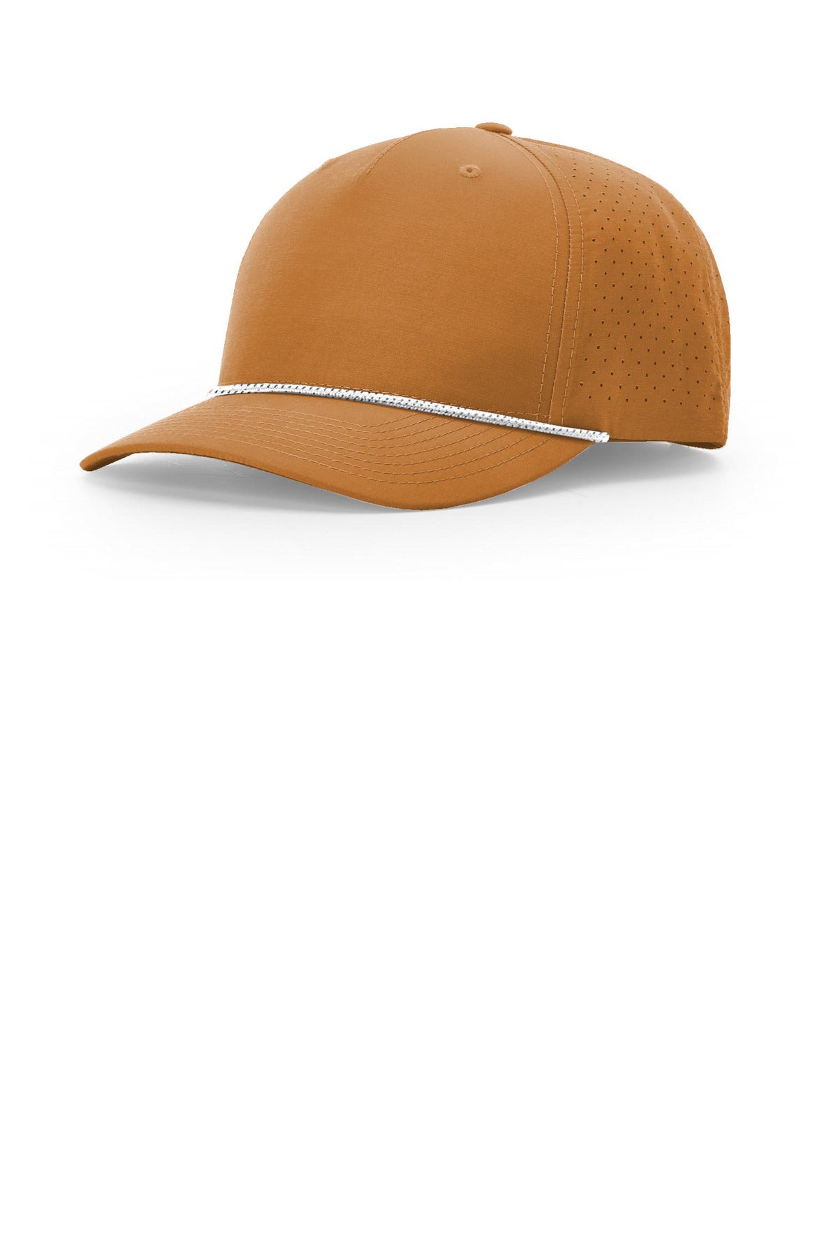 Richardson Laser Perf Performance Rope Cap - Clay/ White Black
