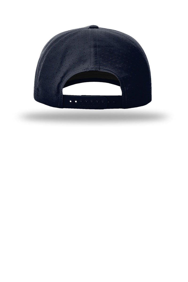 Richardson Laser Perf Performance Rope Cap - Navy/ Midnight Navy Grey Blue