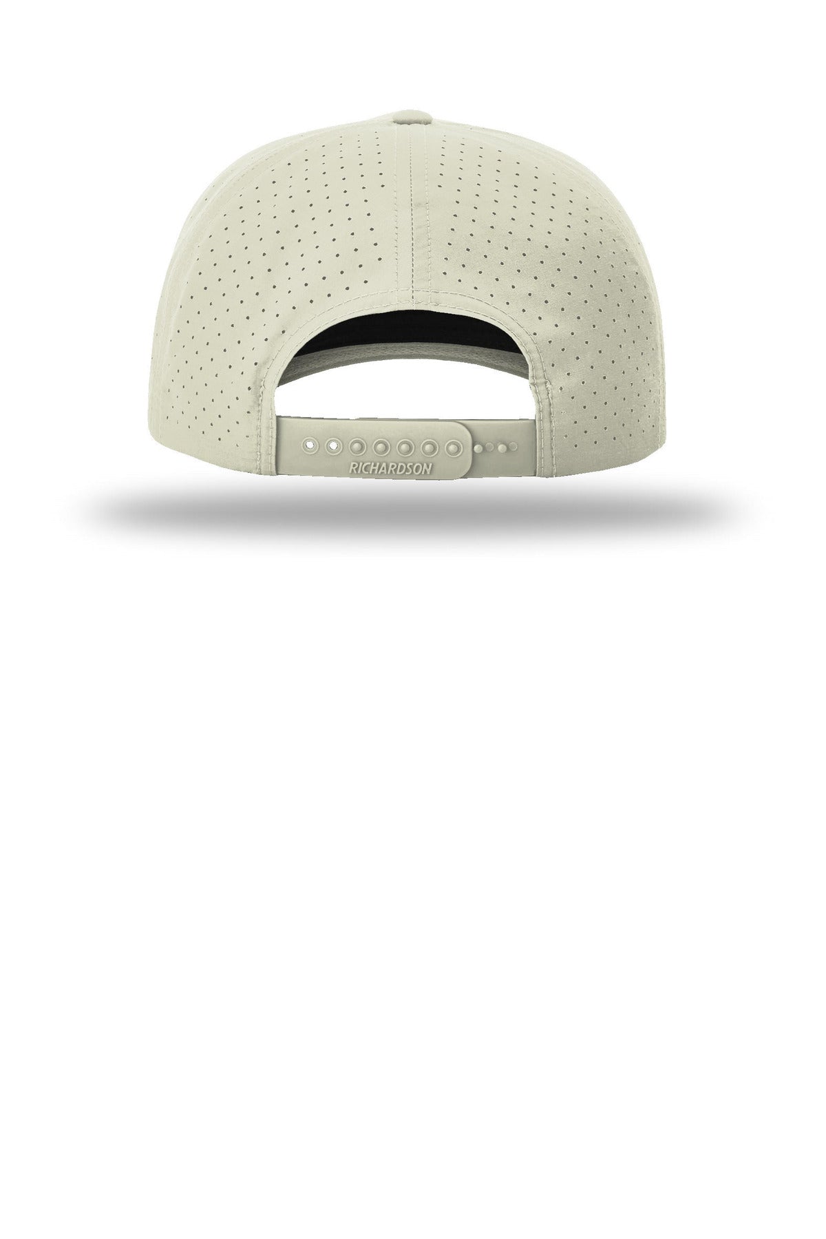 Richardson Laser Perf Performance Rope Cap - Oat Milk/ Elmwood White
