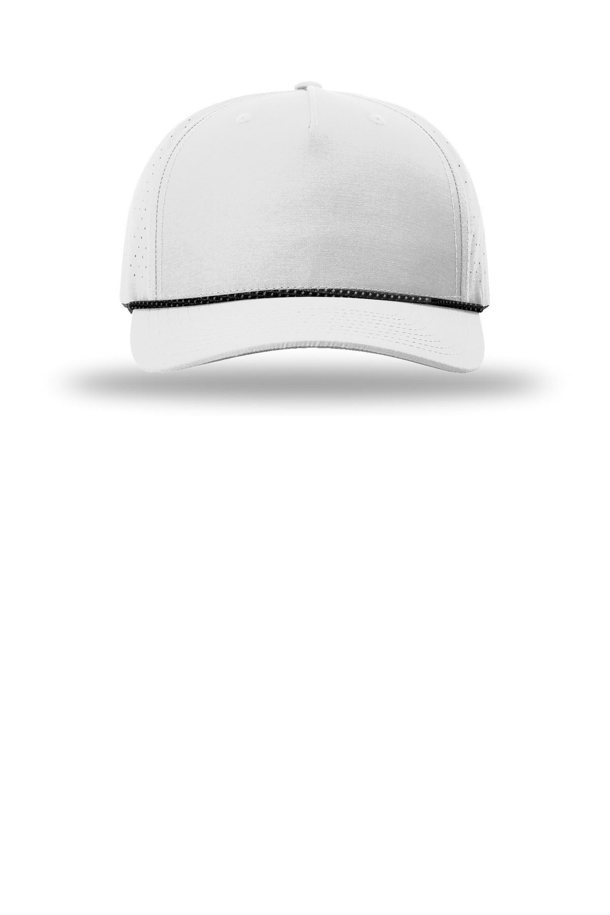 Richardson Laser Perf Performance Rope Cap - Silver/ Black Silver