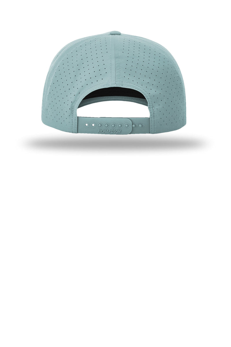 Richardson Laser Perf Performance Rope Cap - Smoke Blue/ Grey White
