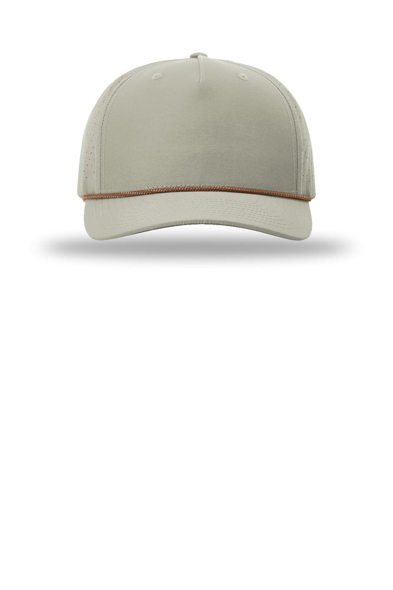Richardson Laser Perf Performance Rope Cap - Trenchcoat/ Russet Grey