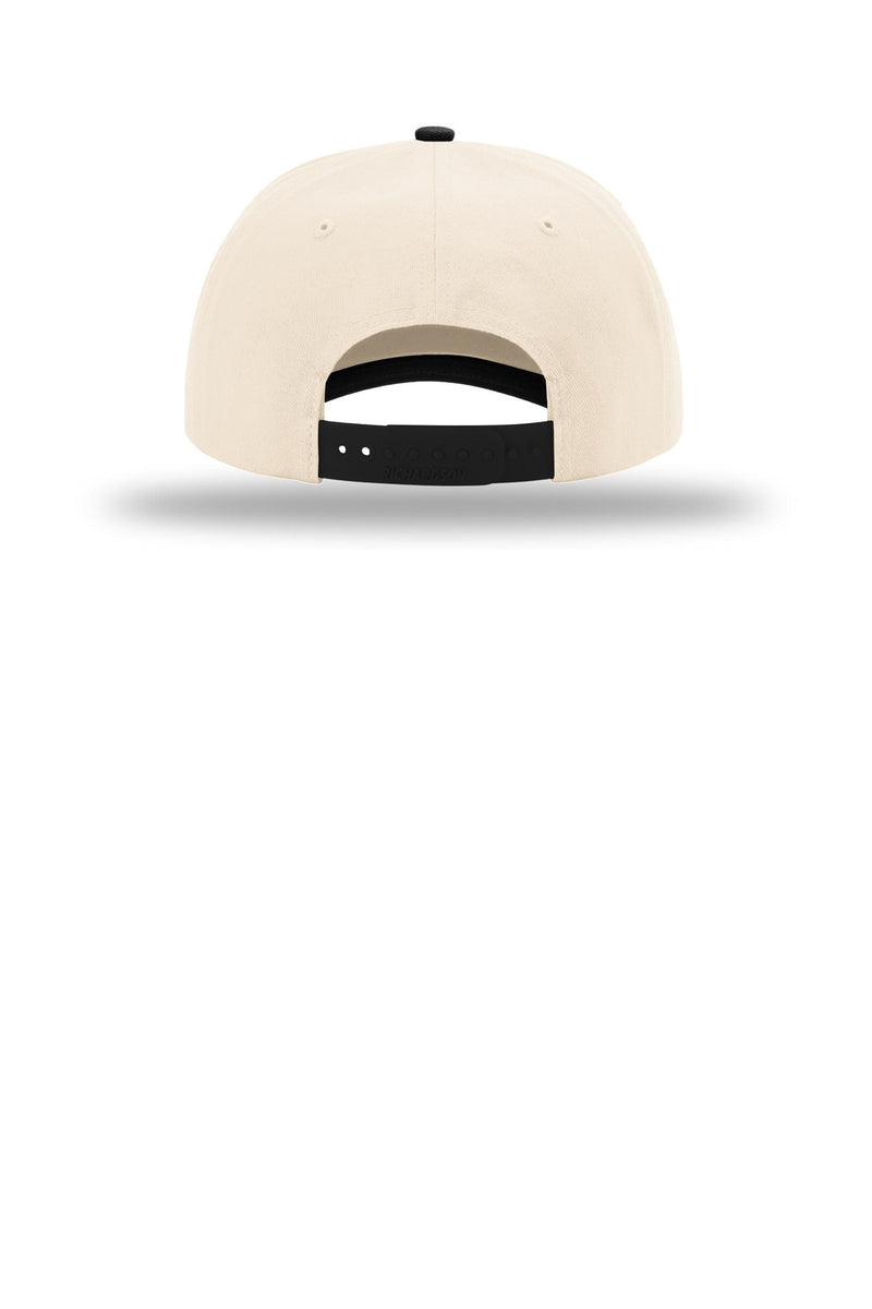 Richardson 5-Panel Relaxed Gramps - Cream/ Cream/ Black