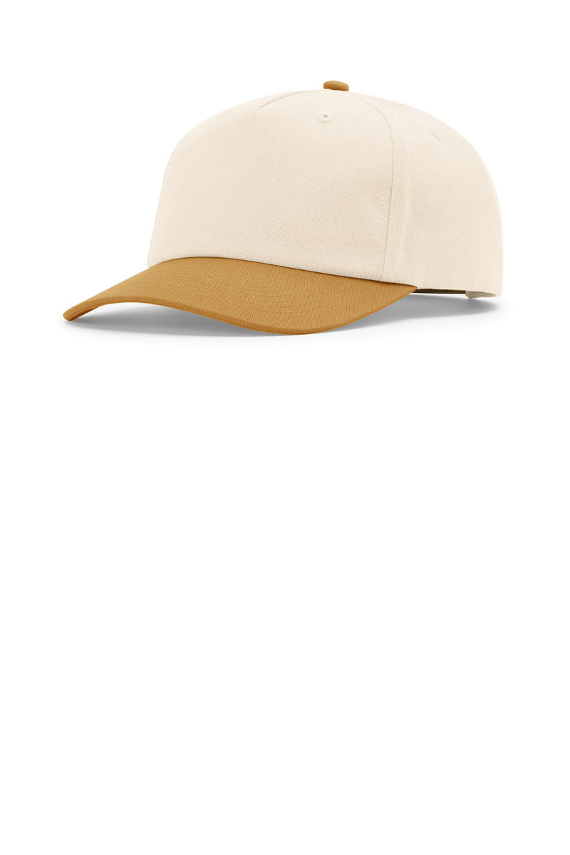 Richardson 5-Panel Relaxed Gramps - Cream/ Cream/ Wheat