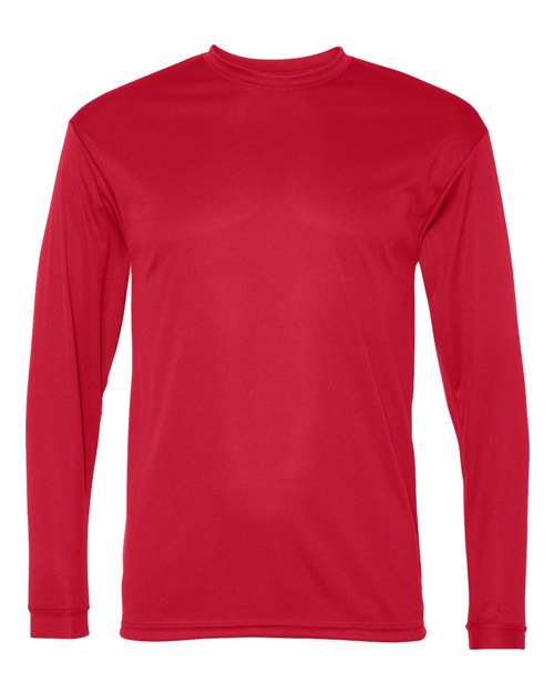 Unisex Performance Long Sleeve T-Shirt - Red