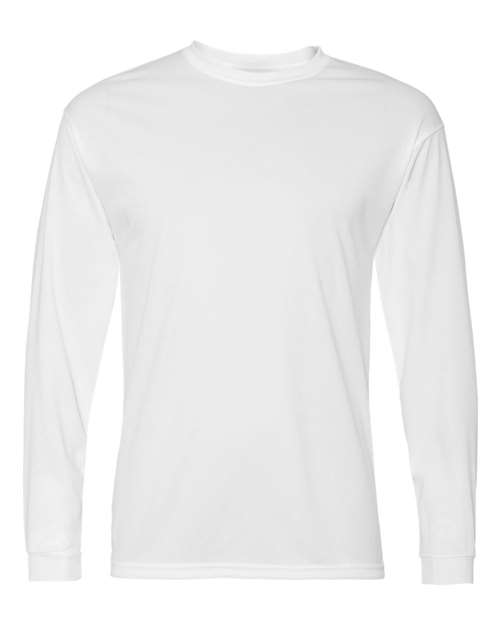 Unisex Performance Long Sleeve T-Shirt - White