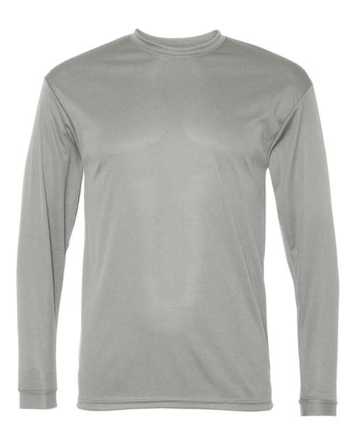 Unisex Performance Long Sleeve T-Shirt - Silver