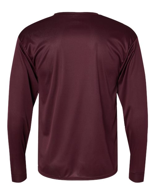 Unisex Performance Long Sleeve T-Shirt - Maroon