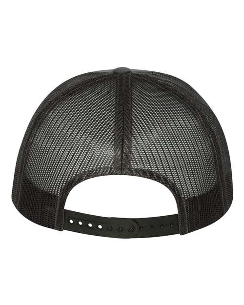 Classic Five-Panel Trucker Cap - Charcoal