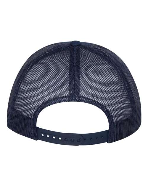 Classic Five-Panel Trucker Cap - Navy
