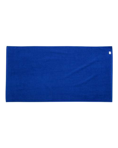 Velour Beach Towel - Royal