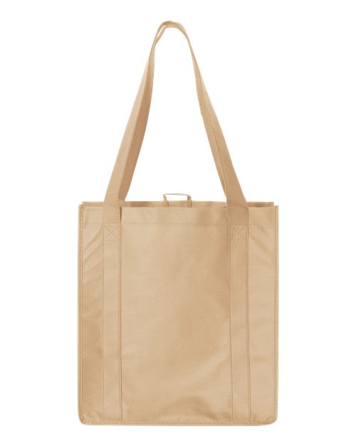 Non-Woven Reusable Shopping Bag - Tan