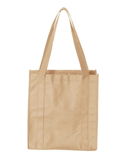 Non-Woven Reusable Shopping Bag - Tan