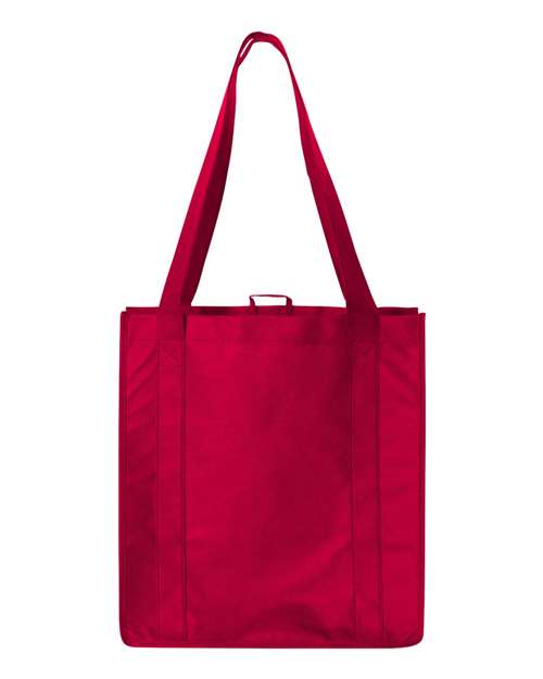 Non-Woven Reusable Shopping Bag - Red