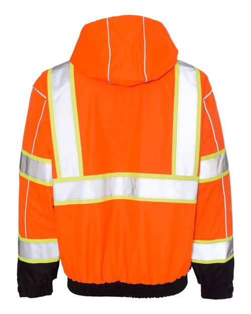 Unisex Premium Brilliant Series® Bomber Jacket - Orange