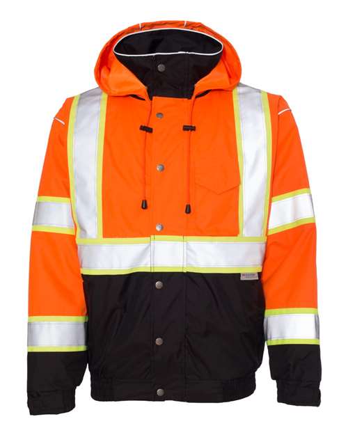 Unisex Premium Brilliant Series® Bomber Jacket - Orange