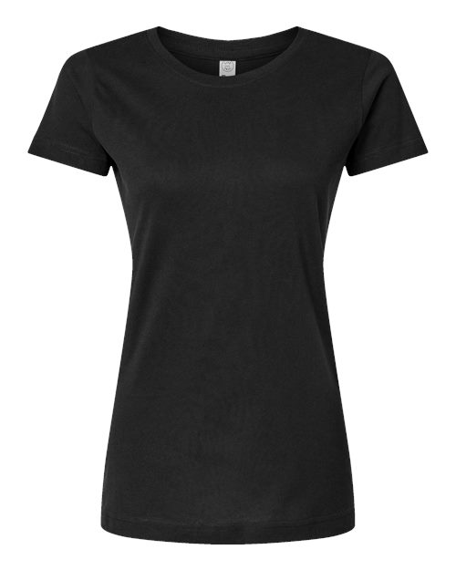 Women's Fine Jersey Tee - Black