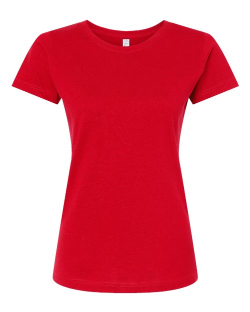 Women's Fine Jersey Tee - Red