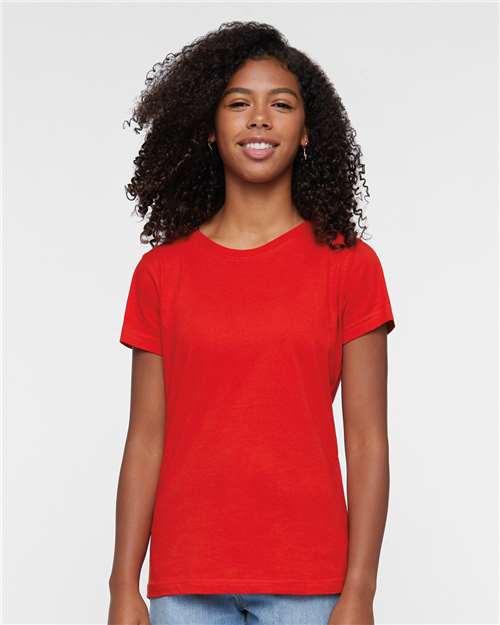Women's Fine Jersey Tee - Red