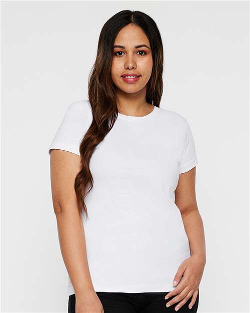 Women's Fine Jersey Tee - White