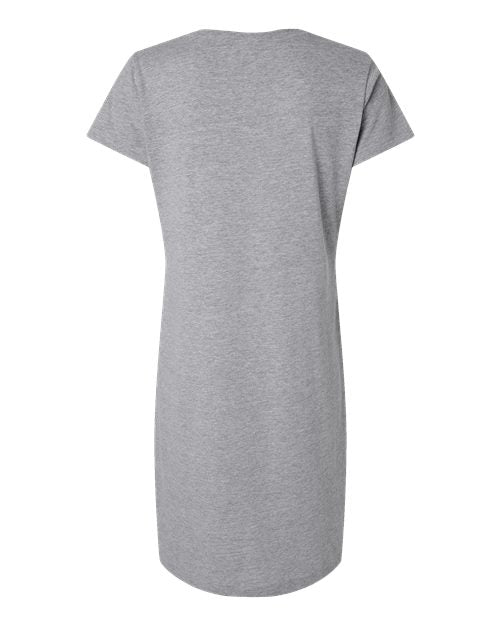 Women's Fine Jersey V-Neck Coverup - Heather