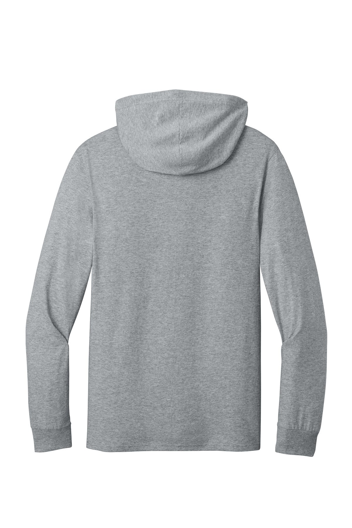 Jerzees Classics Unisex Cotton Long Sleeve Hooded T-Shirt - Athletic Heather