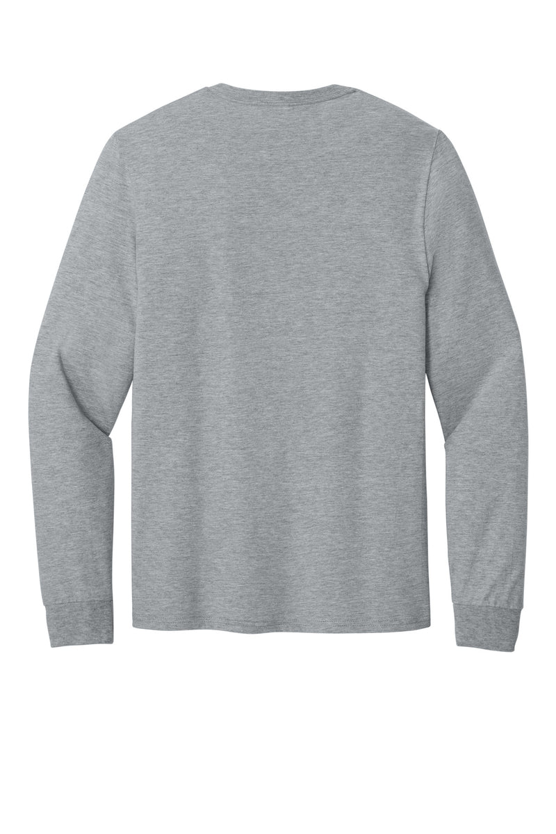 Jerzees Classics Unisex Cotton Long Sleeve T-Shirt - Athletic Heather