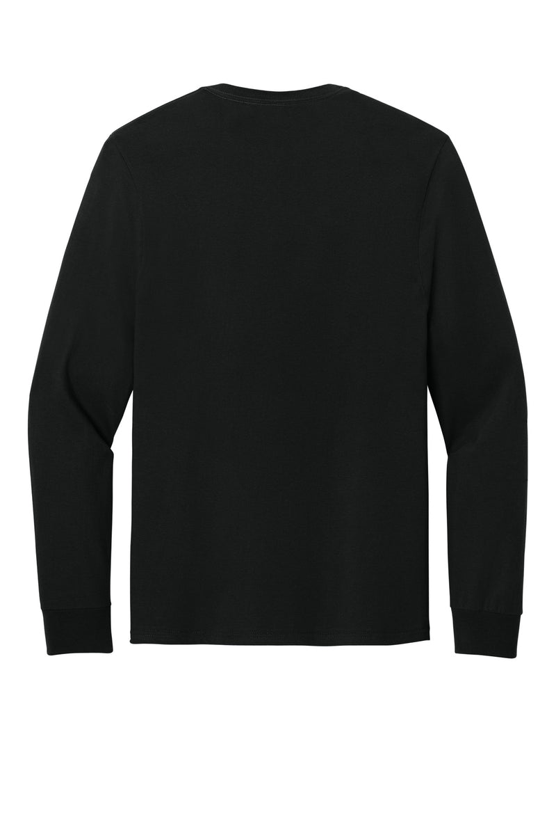 Jerzees Classics Unisex Cotton Long Sleeve T-Shirt - Black Ink