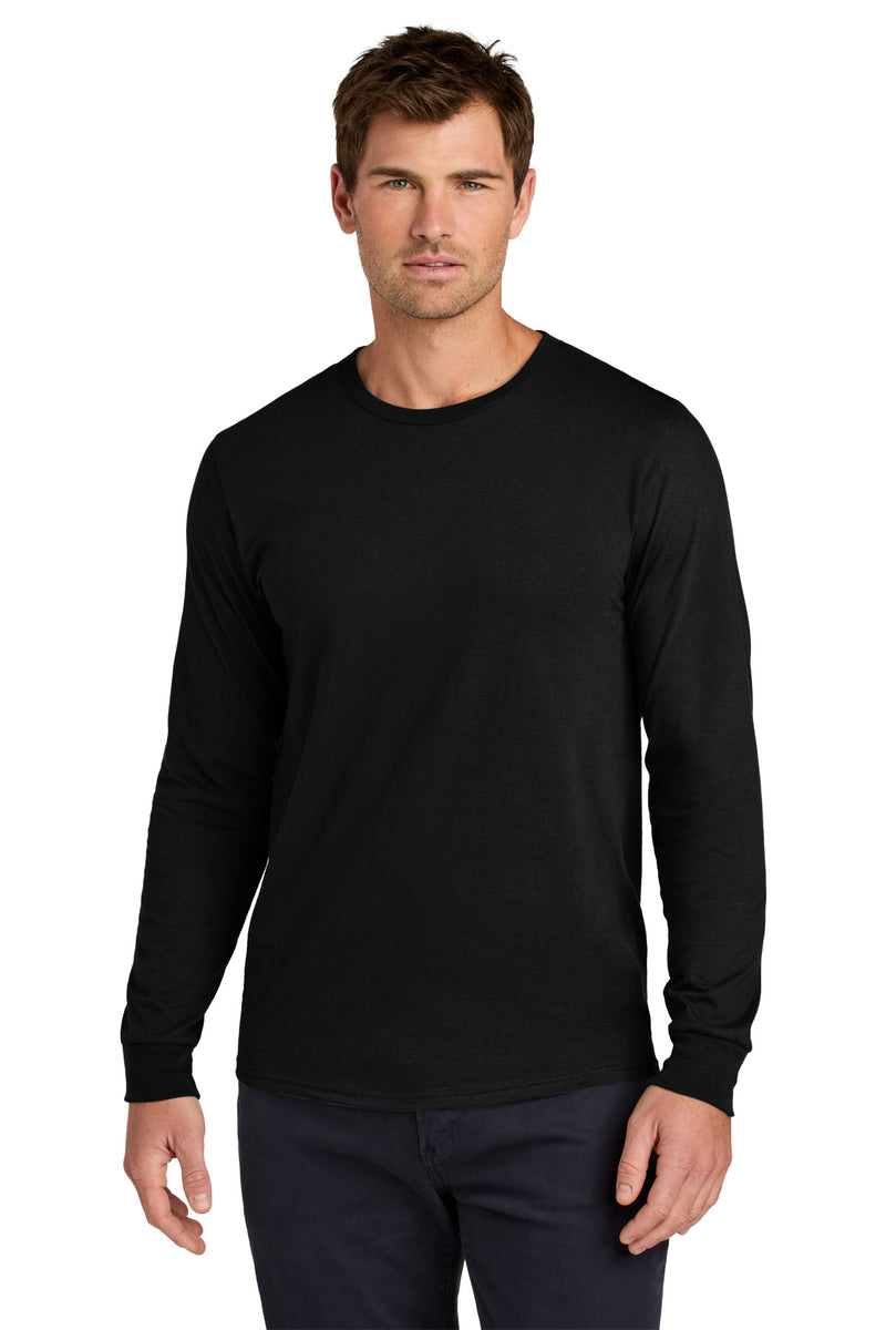Jerzees Classics Unisex Cotton Long Sleeve T-Shirt - Black Ink