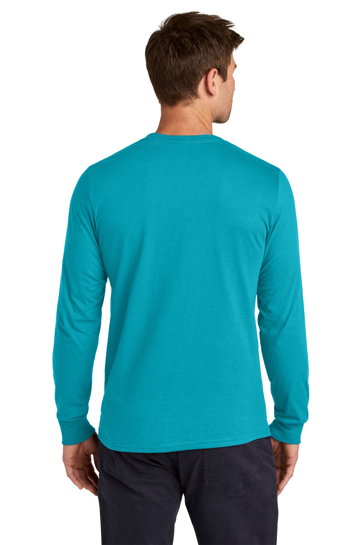Jerzees Classics Unisex Cotton Long Sleeve T-Shirt - California Blue