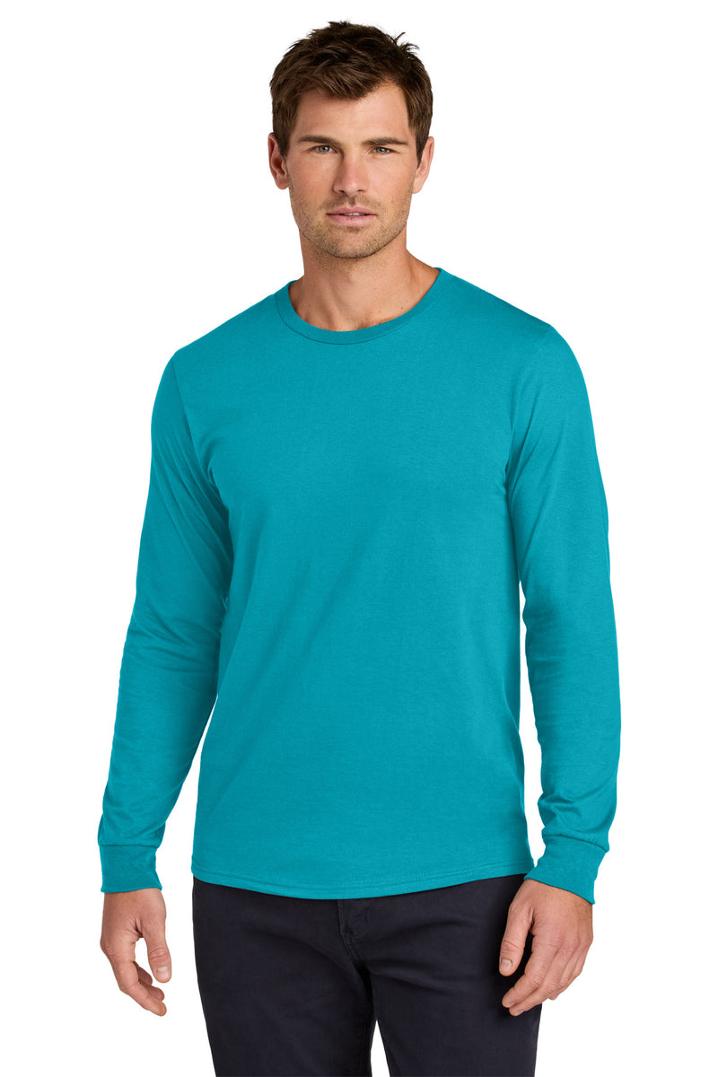 Jerzees Classics Unisex Cotton Long Sleeve T-Shirt - California Blue