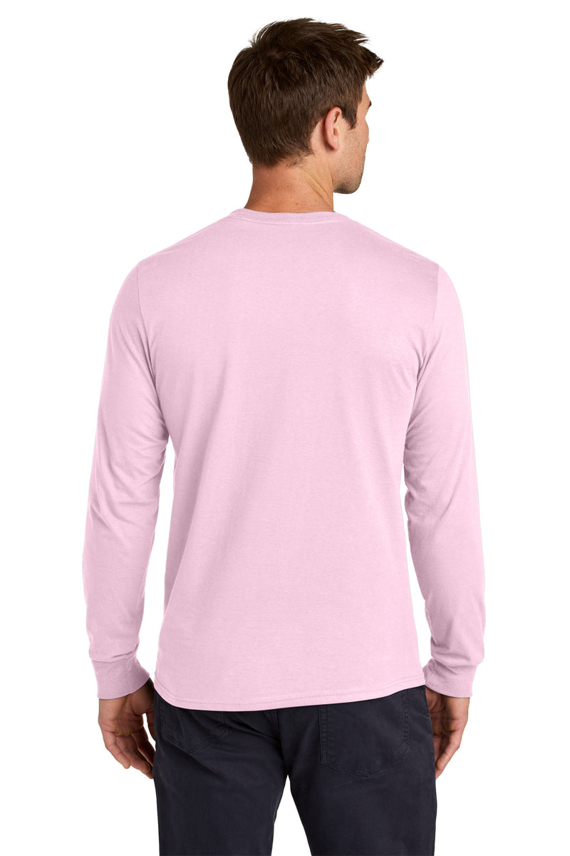 Jerzees Classics Unisex Cotton Long Sleeve T-Shirt - Classic Pink